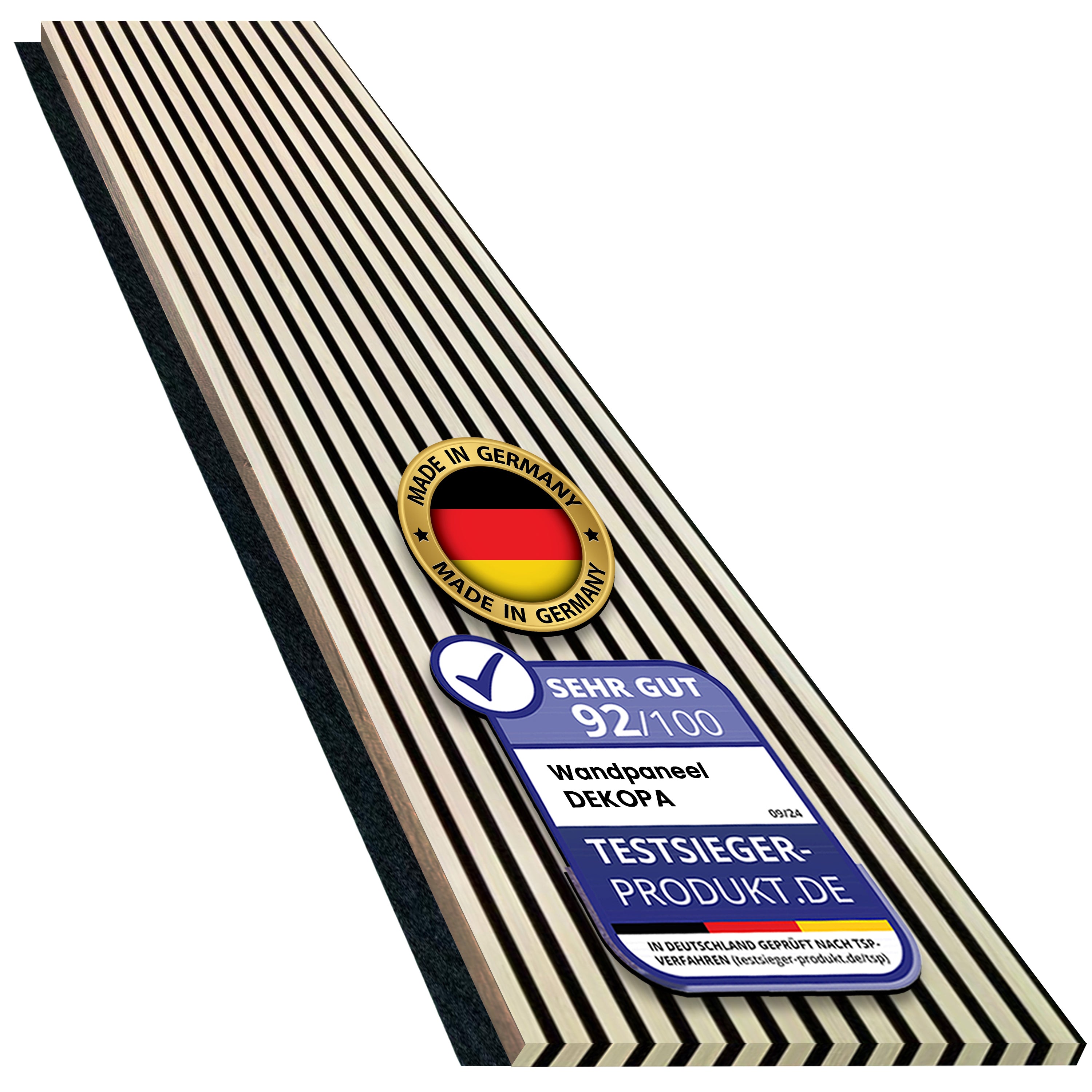 Akustikpaneele MDF Holz 60x270 cm, 21 mm Dicke | Akustikplatten | Carmen | Selbstabholer Preis