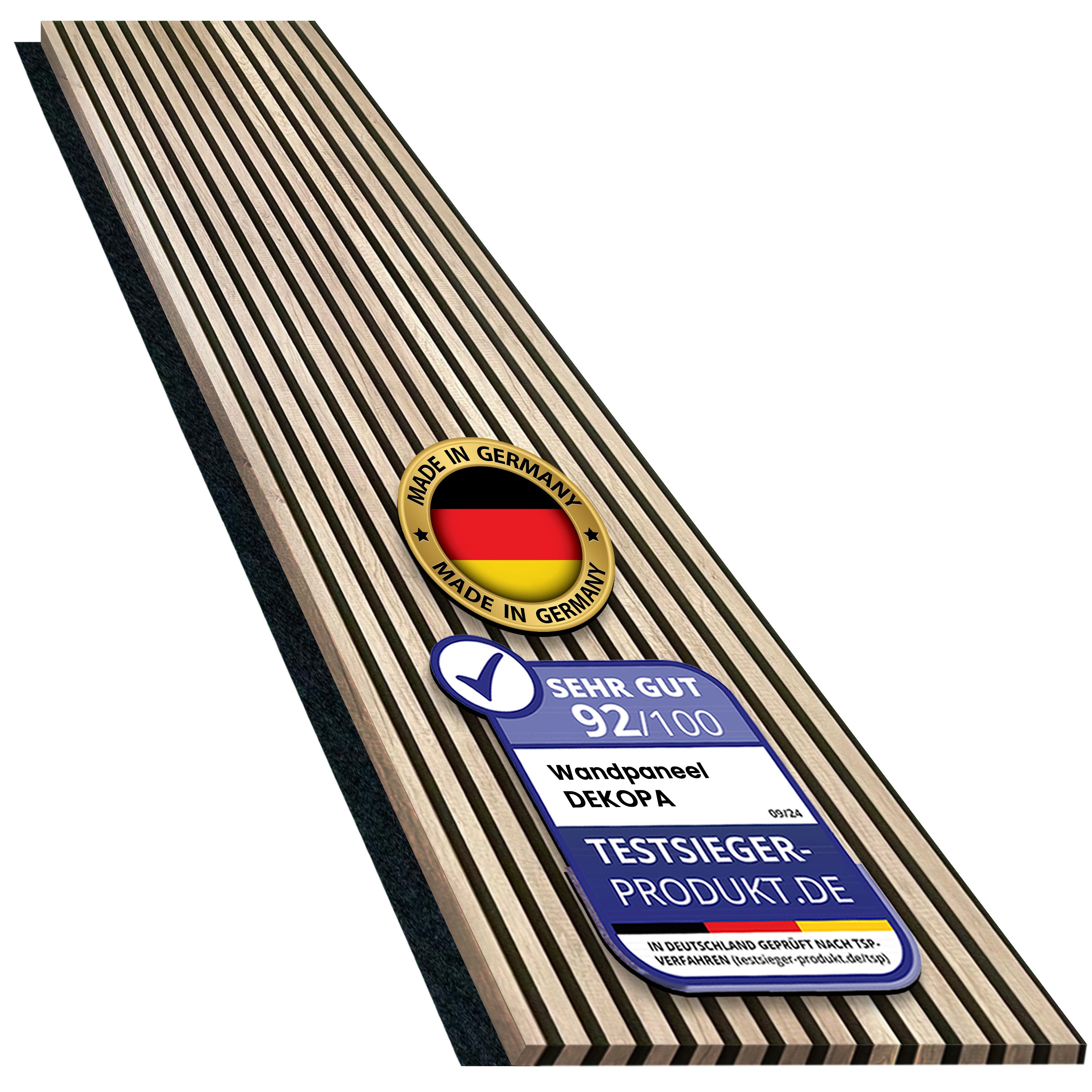 Akustikpaneele MDF Holz 60x270 cm, 21 mm Dicke | Akustikplatten | Alaska | Selbstabholer Preis