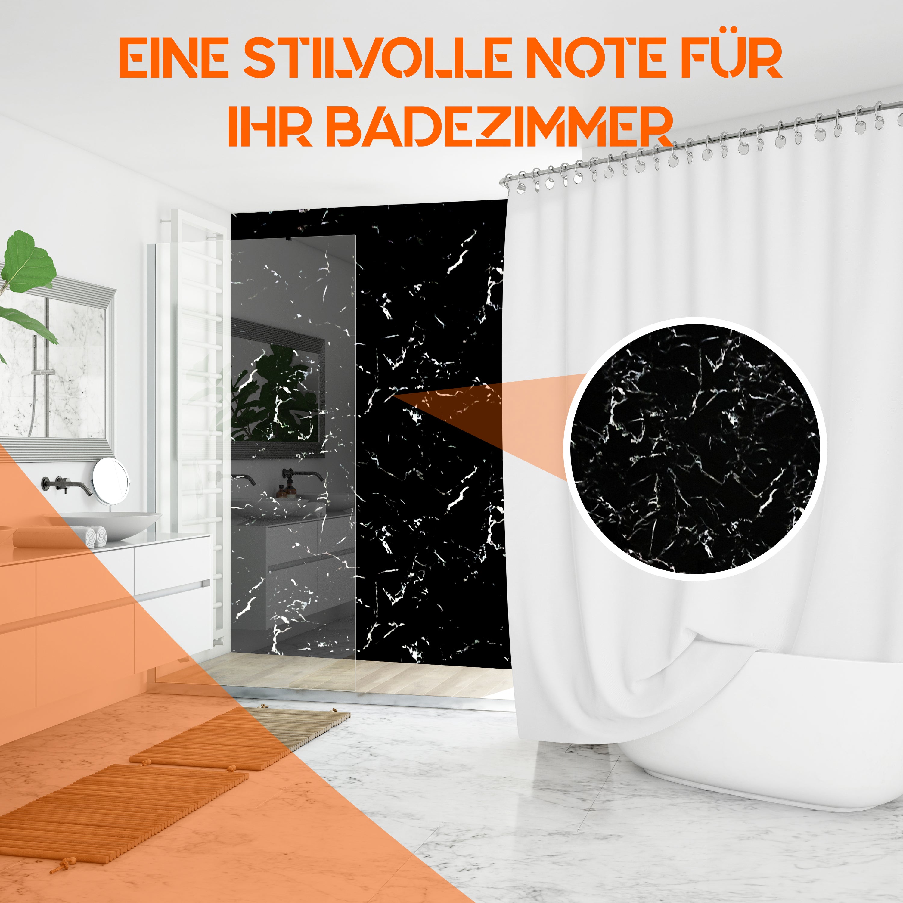 Wandpaneele in Marmoroptik 60x120 cm PVC für Küche, Bad & mehr | Selbstabholer Preis
